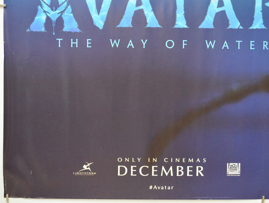 AVATAR: THE WAY OF WATER (Bottom Left) Cinema Quad Movie Poster 