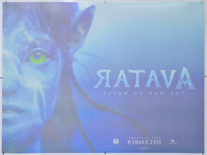 Avatar: The Way Of Water (Back) Cinema Quad Movie Poster 