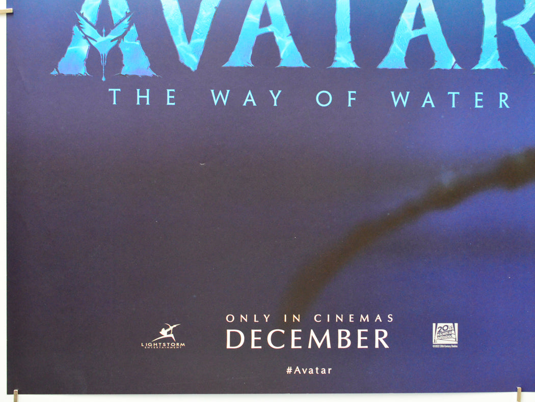 Avatar: The Way Of Water (Bottom Left) Cinema Quad Movie Poster 