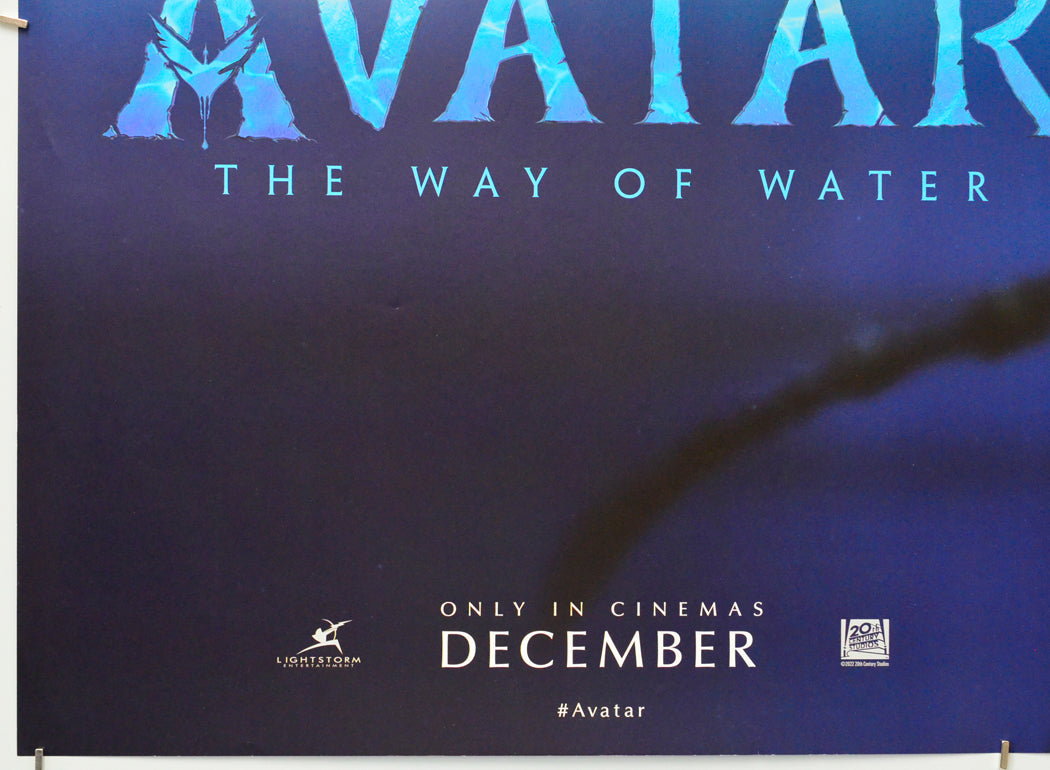 Avatar: The Way Of Water (Bottom Left) Cinema Quad Movie Poster 
