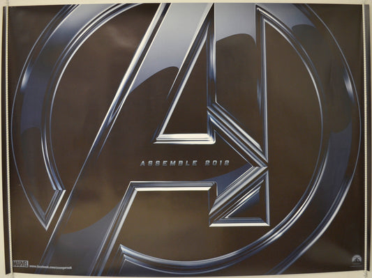 Avengers Assemble  (Teaser / Advance Version)  Original Quad Poster - Film Poster - Movie Poster 