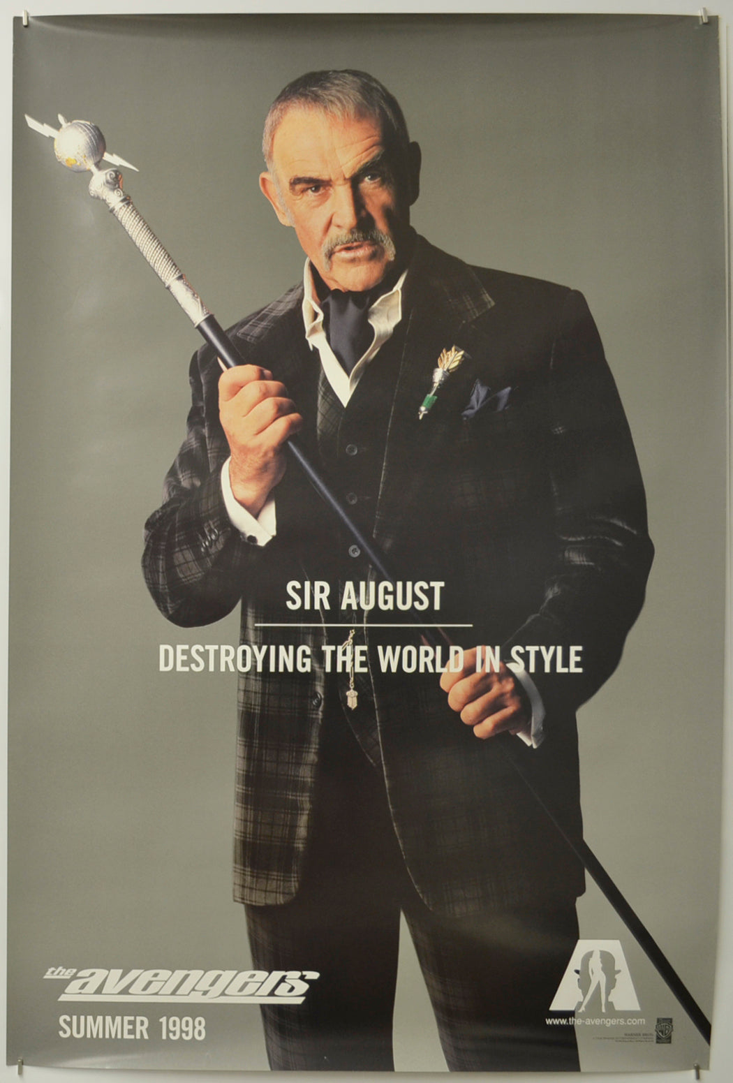 The Avengers  (Sir August Teaser / Advance Version) Original One Sheet Poster - Film Poster - Movie Poster