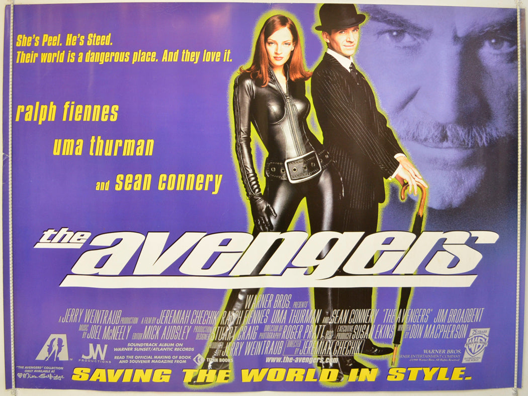 The Avengers  Original Quad Poster - Film Poster - Movie Poster 