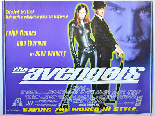 The Avengers Original British Quad Poster - Movie Poster