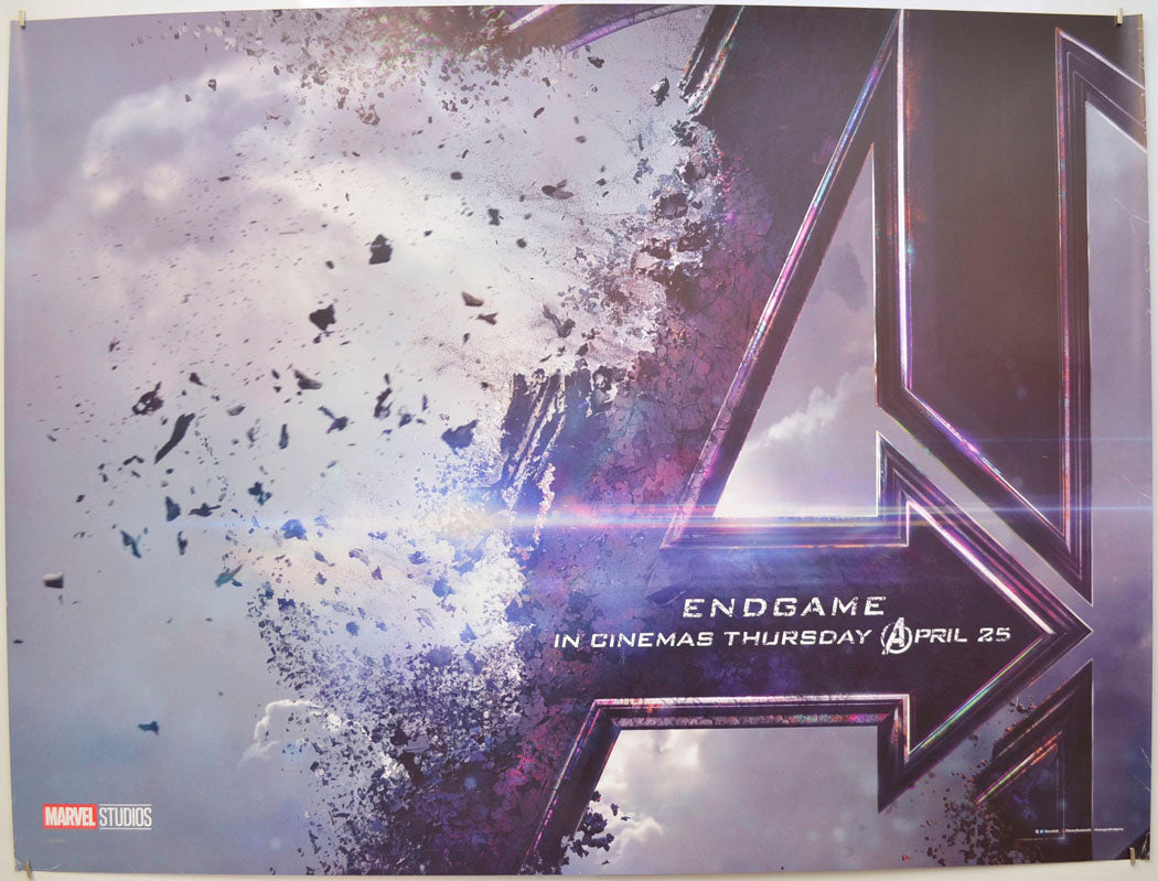 Avengers: Endgame (Teaser / Advance Version)  Original Quad Poster - Film Poster - Movie Poster