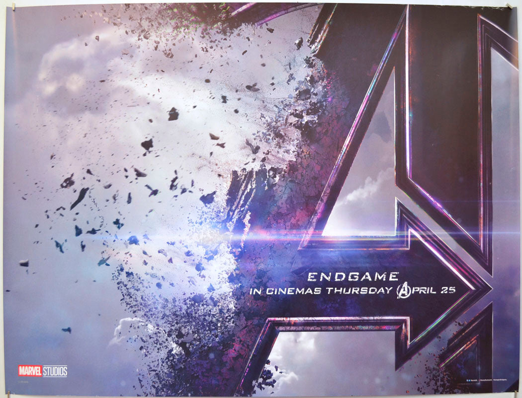 Avengers: Endgame (Teaser / Advance Version)  Original Quad Poster - Film Poster - Movie Poster