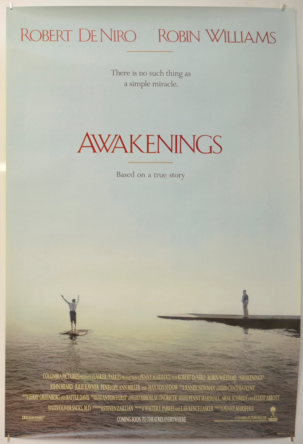 Awakenings Original One Sheet Poster - Film Poster - Movie Poster  