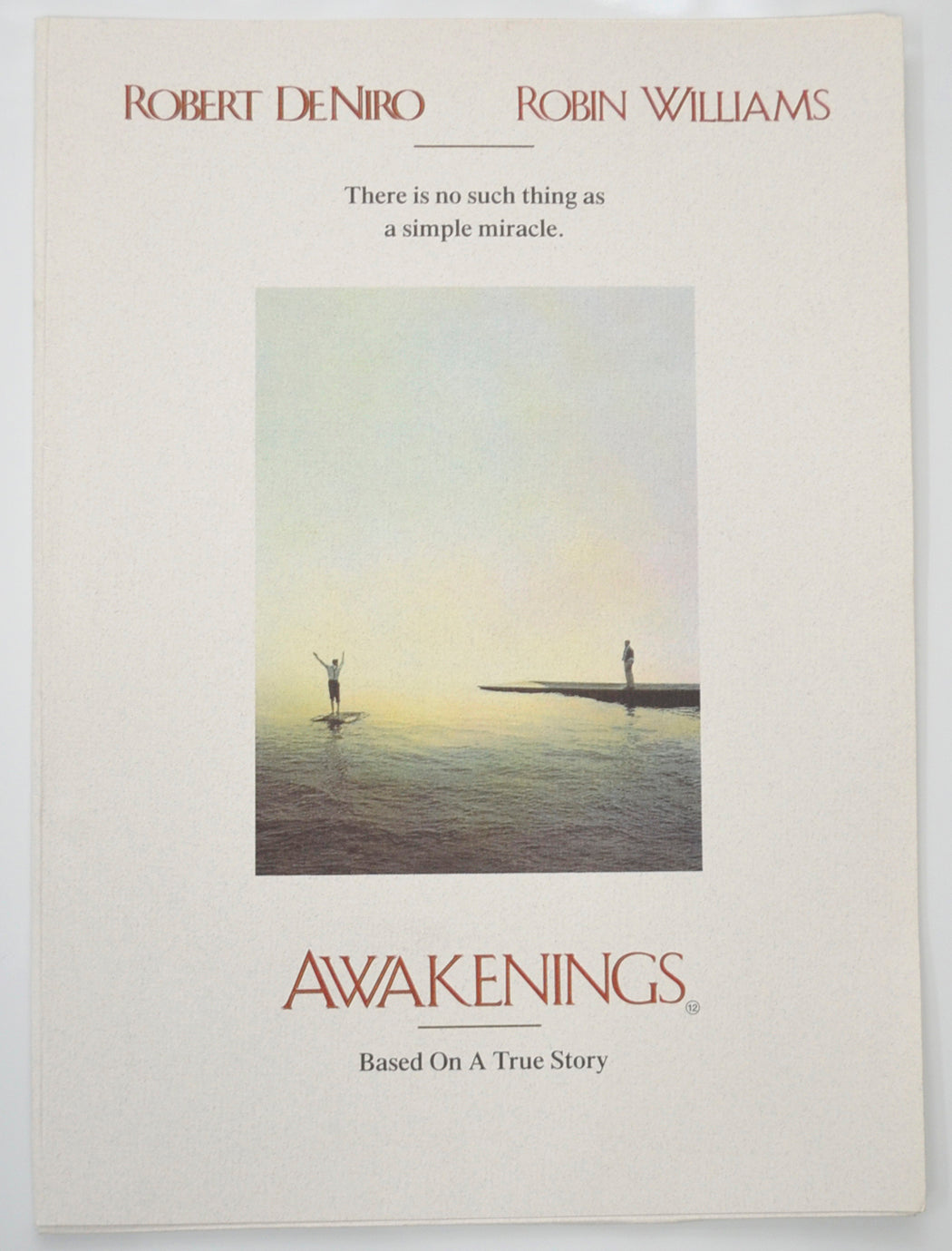 Awakenings Original Cinema Exhibitors Campaign Pressbook (UK) + Accessories / Press Ads Sheet