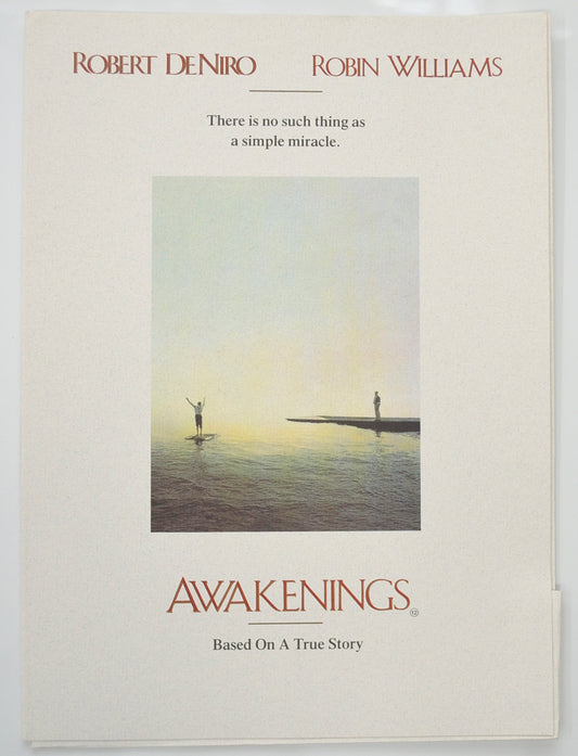 Awakenings Original Cinema Exhibitors Campaign Pressbook (UK) + Accessories / Press Ads Sheet