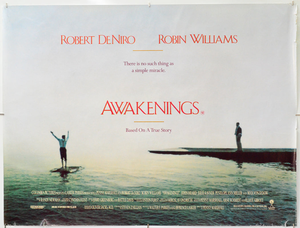 Awakenings - Original Quad Poster - Film Poster - Movie Poster