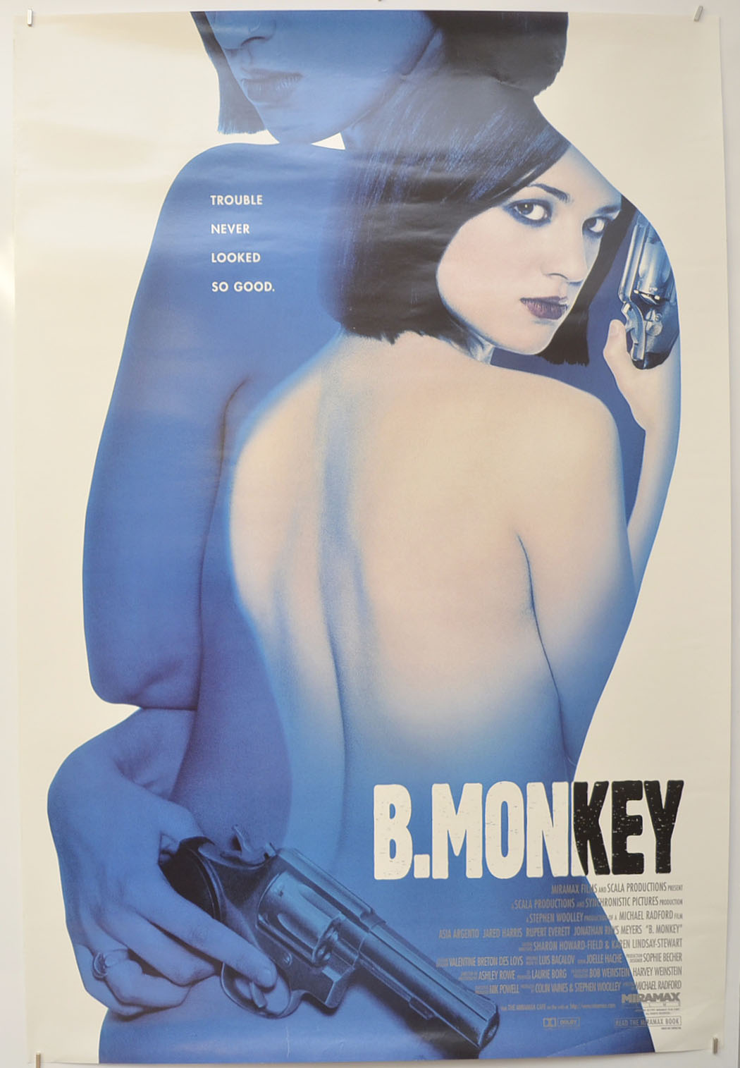 B. Monkey Original One Sheet Poster - Film Poster - Movie Poster