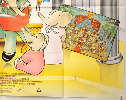 BABAR : THE MOVIE (Bottom Right) Cinema Quad Movie Poster 