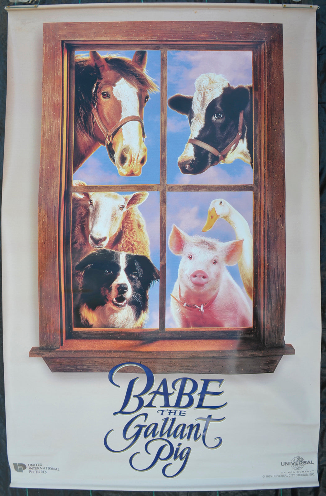 Babe Original Cinema Banner - Film Banner - Movie Banner - Vinyl Banner 