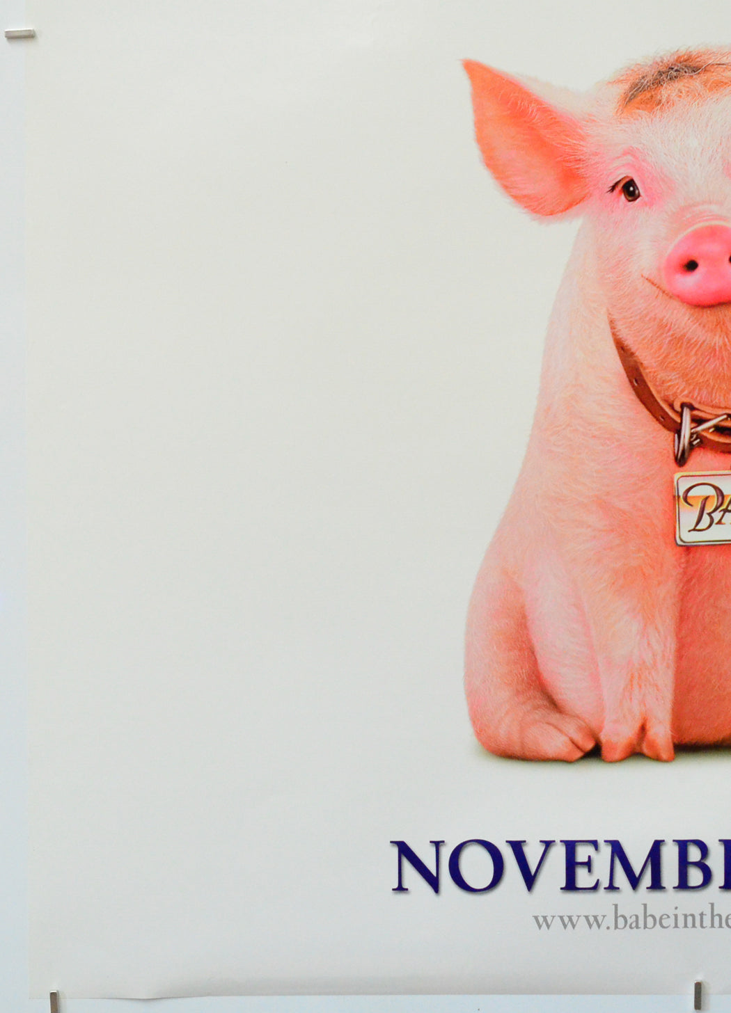 Babe : Pig In The City (Bottom Left) Cinema One Sheet Movie Poster 