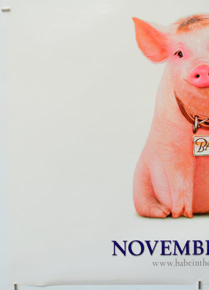 Babe : Pig In The City (Bottom Left) Cinema One Sheet Movie Poster 