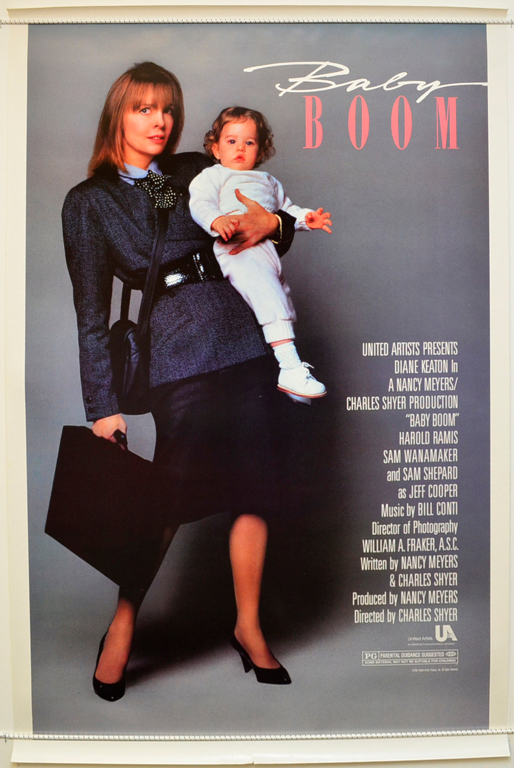 Baby Boom Original One Sheet Poster - Film Poster - Movie Poster  