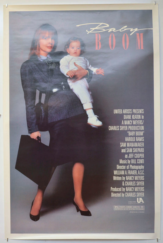 Baby Boom Original One Sheet Poster - Film Poster - Movie Poster