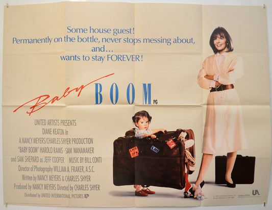 Baby Boom Original Quad Poster - Film Poster - Movie Poster