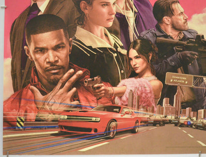 Baby Driver (Bottom Left) Cinema Quad Movie Poster 