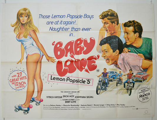 Baby Love  (Lemon Popsicle 5)  Original Quad Poster - Film Poster - Movie Poster 