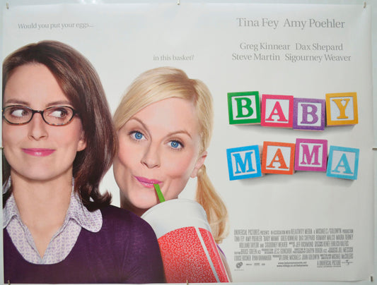 Baby Mama Original Quad Poster - Film Poster - Movie Poster