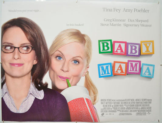 Baby Mama Original Quad Poster - Film Poster - Movie Poster