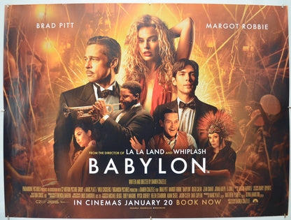 Babylon Original Quad Poster - Film Poster - Movie Poster  