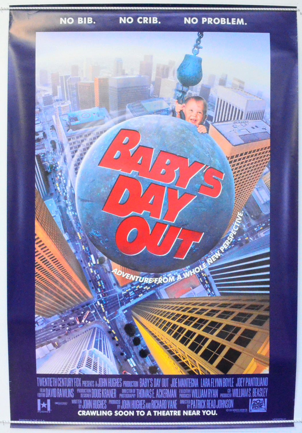 Baby's Day Out  Original One Sheet Poster - Film Poster - Movie Poster 