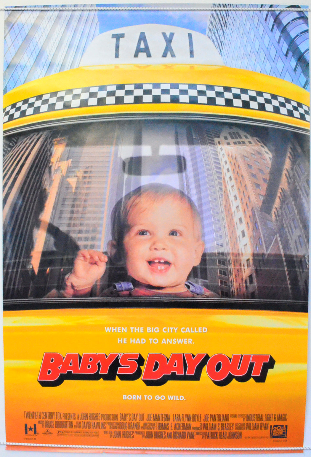 Baby's Day Out  Original One Sheet Poster - Film Poster - Movie Poster 