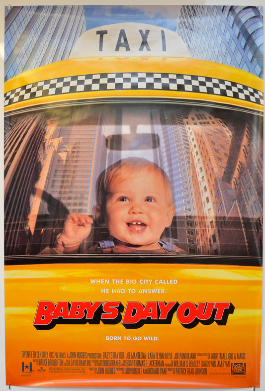 Baby's Day Out  (Version B) Original One Sheet Poster - Film Poster - Movie Poster  