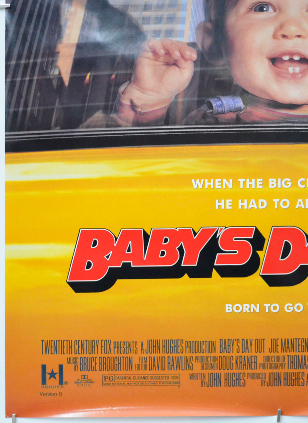 BABY’S DAY OUT (Bottom Left) Cinema One Sheet Movie Poster 