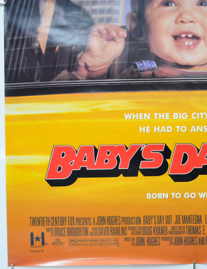 BABY’S DAY OUT (Bottom Left) Cinema One Sheet Movie Poster 