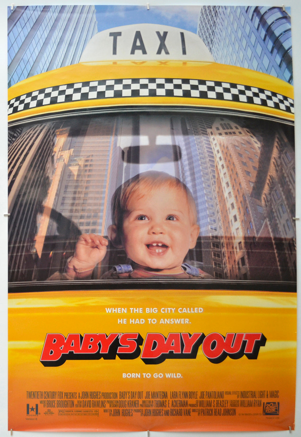 Baby's Day Out  (Version B)   Original One Sheet Poster - Film Poster - Movie Poster