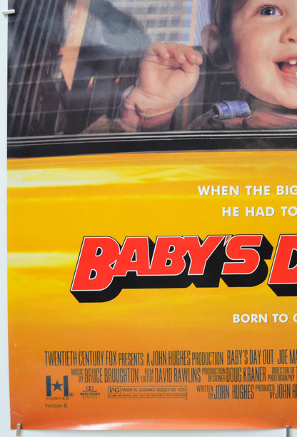 BABY’S DAY OUT (Bottom Left) Cinema One Sheet Movie Poster 