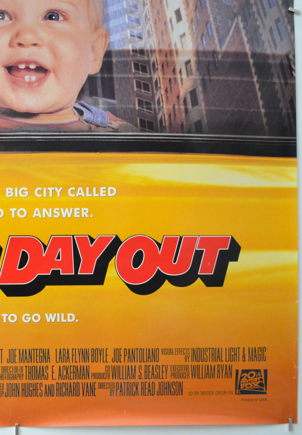 BABY’S DAY OUT (Bottom Right) Cinema One Sheet Movie Poster 