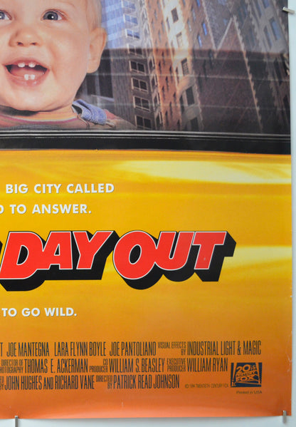 BABY’S DAY OUT (Bottom Right) Cinema One Sheet Movie Poster 