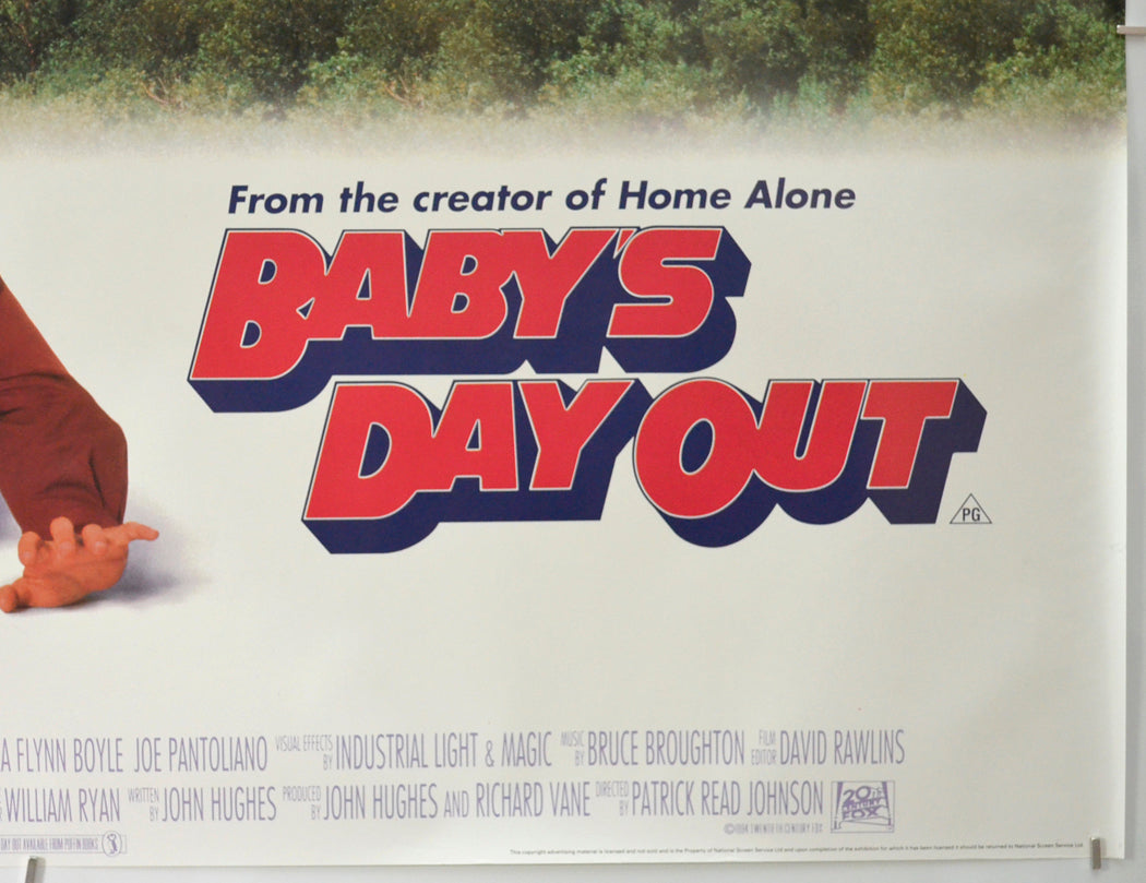 BABY’S DAY OUT (Bottom Right) Cinema Quad Movie Poster 