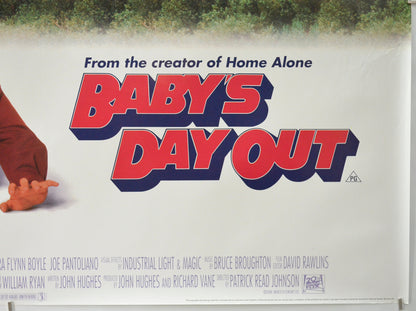 BABY’S DAY OUT (Bottom Right) Cinema Quad Movie Poster 