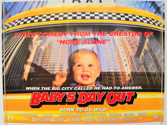 Baby's Day Out  Original British Quad Poster - Film Poster - Movie Poster 