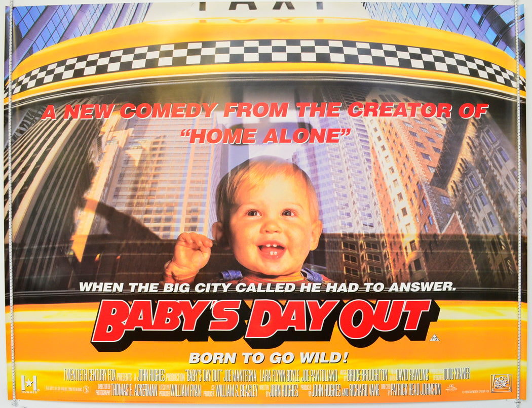 Baby's Day Out  Original British Quad Poster - Film Poster - Movie Poster 