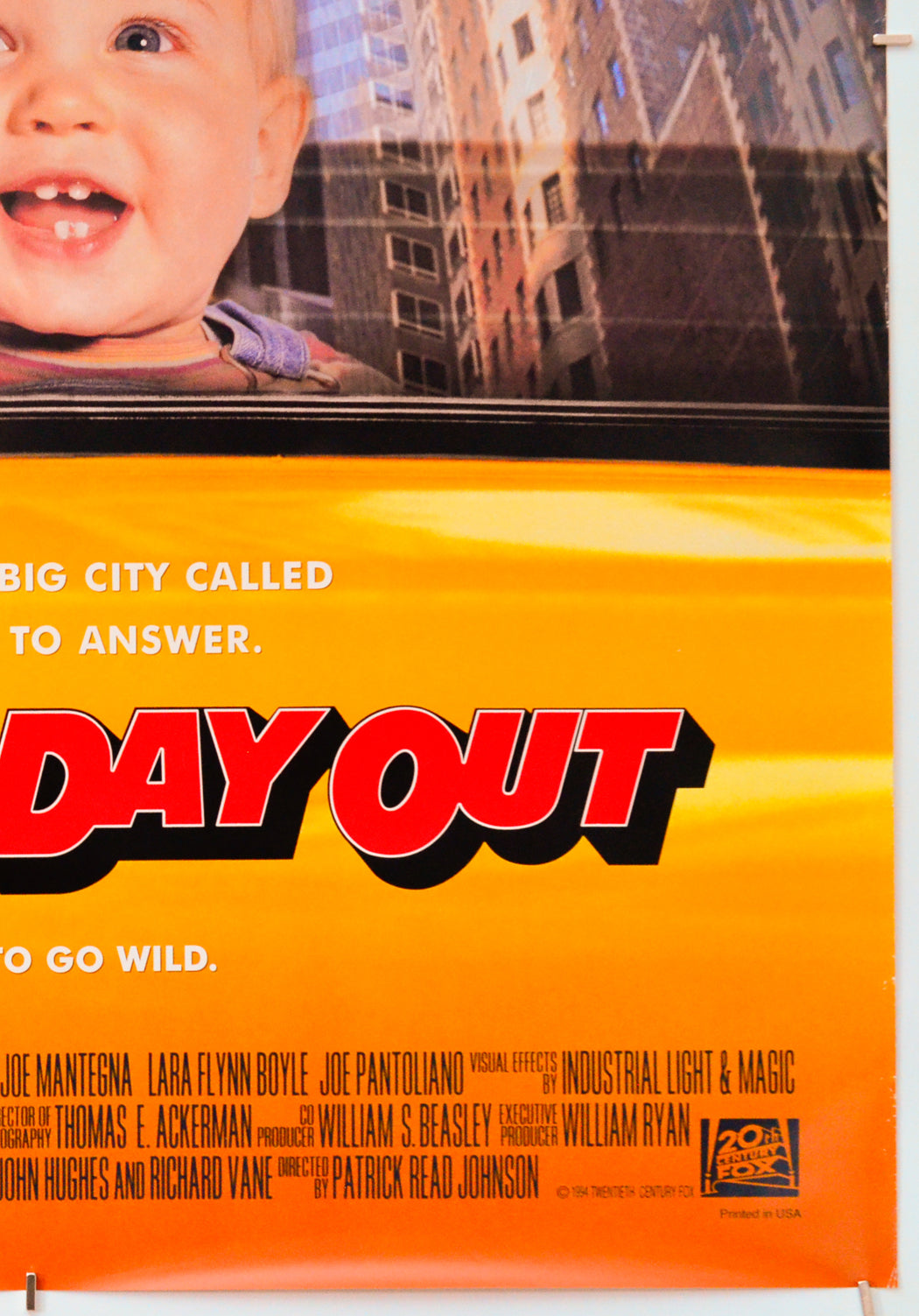 Baby's Day Out (Bottom Right) Cinema One Sheet Movie Poster 