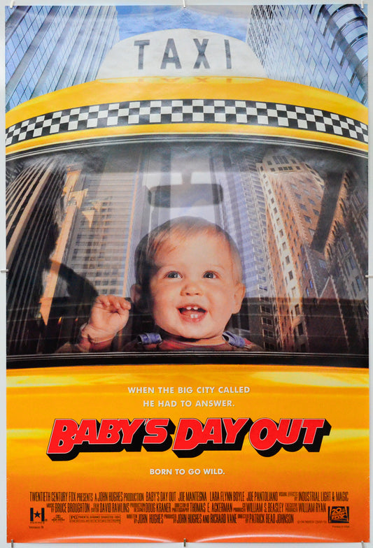 Baby's Day Out - Original One Sheet Poster - Film Poster - Movie Poster 
