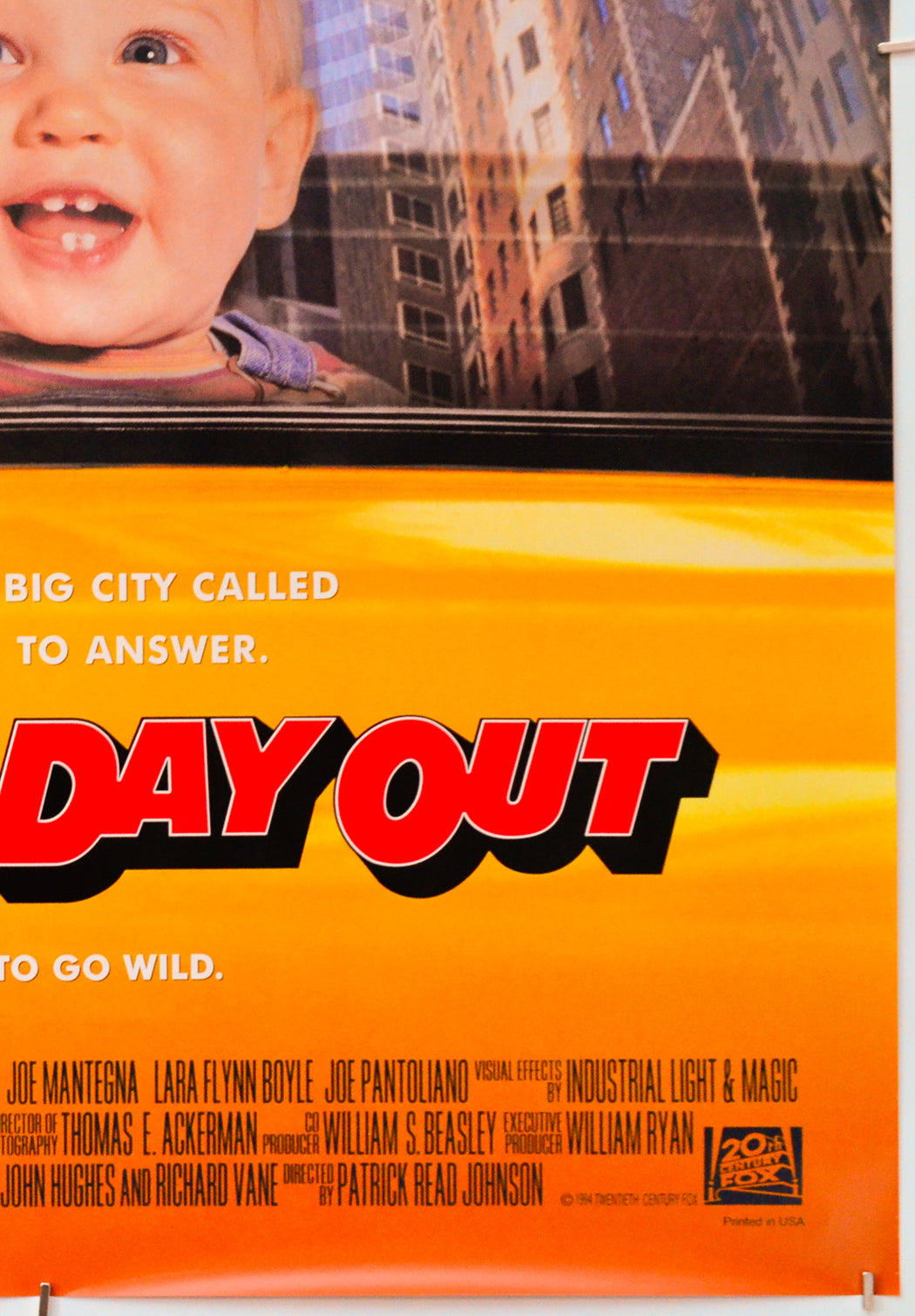 Baby's Day Out (Bottom Right) Cinema One Sheet Movie Poster 