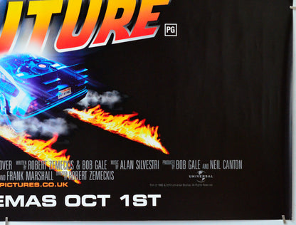 Back To The Future (Bottom Right) Cinema Quad Movie Poster 