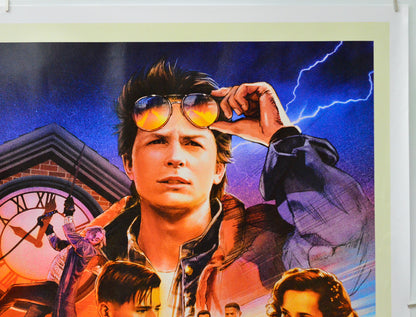 Back To The Future (Top Right) Cinema Quad Movie Poster 