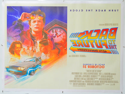 Back To The Future (Back) Cinema Quad Movie Poster 