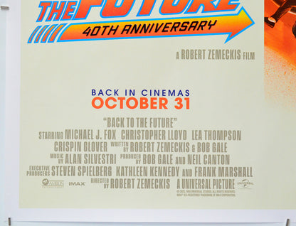 Back To The Future (Bottom Left) Cinema Quad Movie Poster 