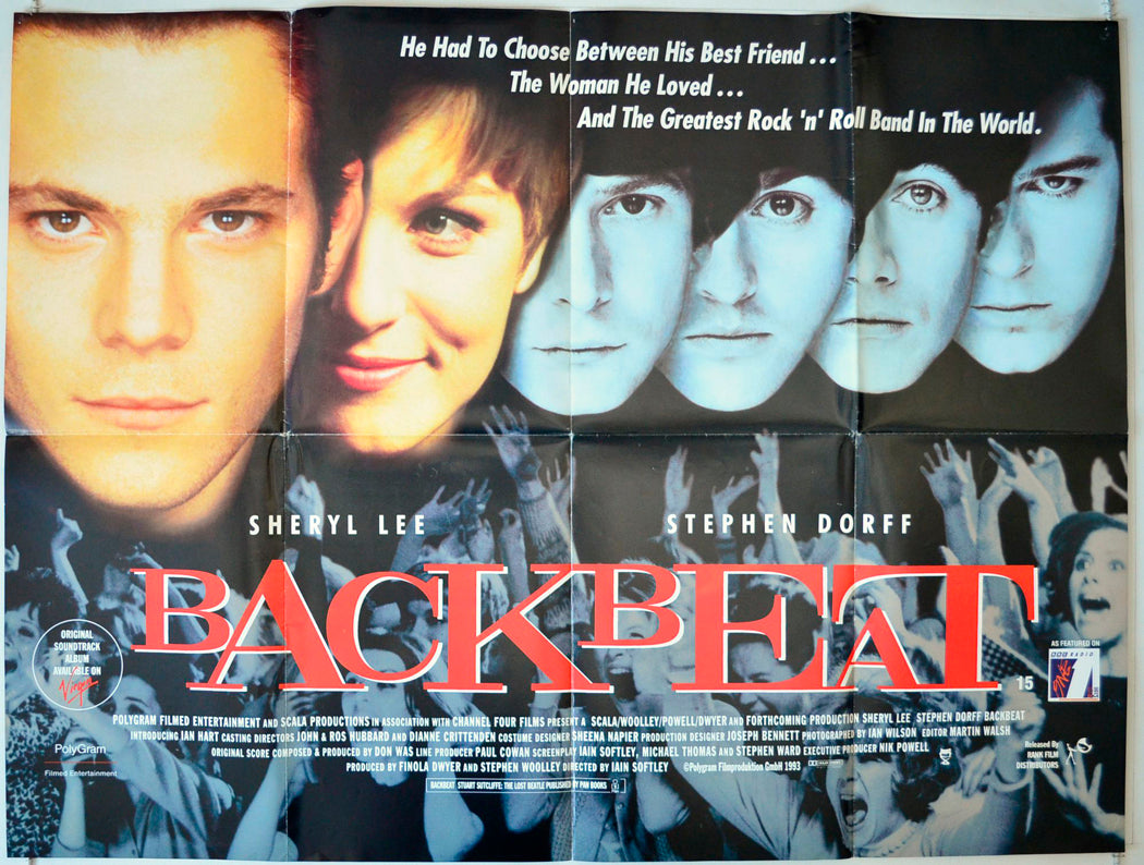 Backbeat Original British Quad Poster - Movie Poster