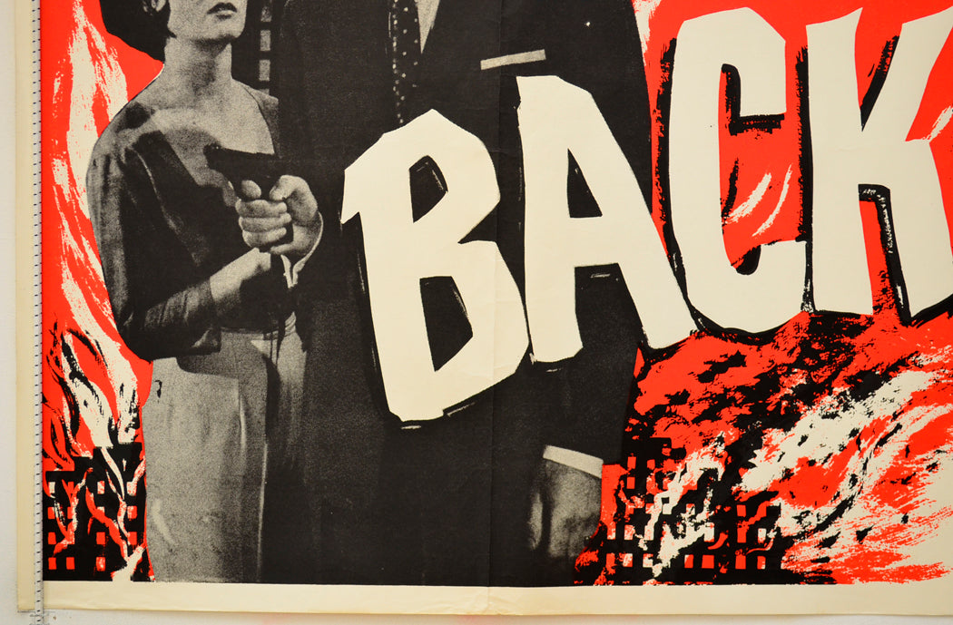 BACKFIRE (Bottom Left) Cinema Quad Movie Poster 