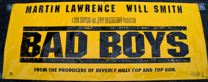 Bad Boys - Original Cinema Banner - Film Banner - Movie Banner - Vinyl Banner 